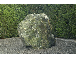 Solitärfindlinge für Gärten,Kunst am Stein,Showstone,Steingesicht - Findling 624